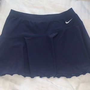 Nike Navy Ruffle Tennis Skirt